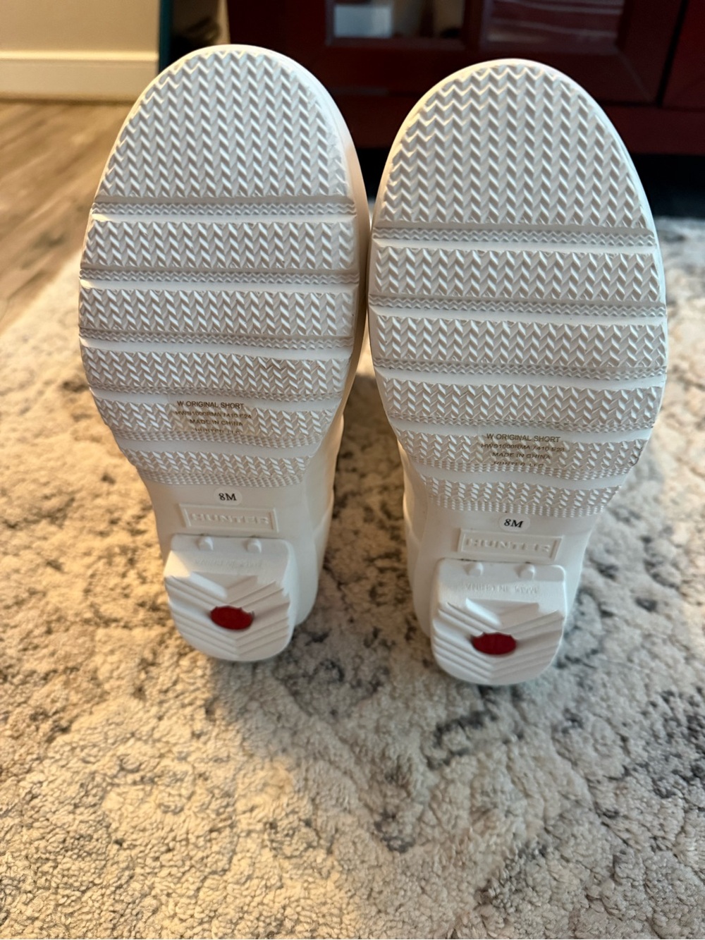 Hunter Ivory Short Waterproof Rain Boots - Picture 4 of 4